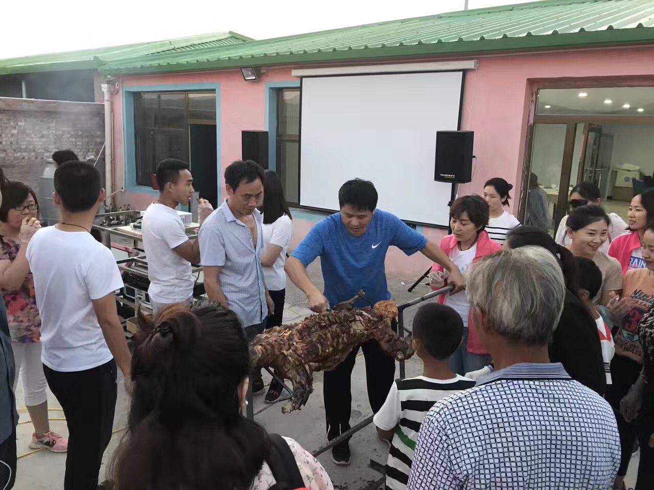 科安达消防公司团建